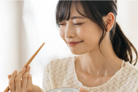 高い咀嚼力の回復